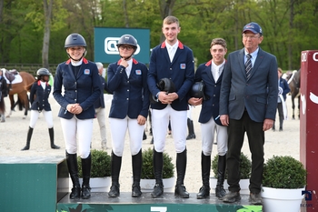 Great Britain takes third in the Young Riders Nations Cup in Compiegne
